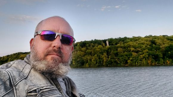 42 extra miles, but the sunset ride down the Rock River was awesome. 