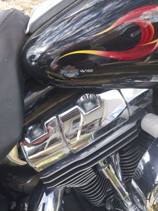 02 flhr roadking with harley custom paint set # 16