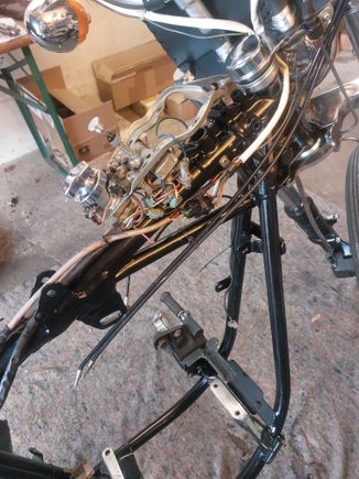 I also took time this weekend to install dash base & associated wiring