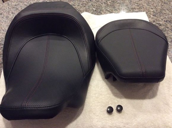 Rider seat, passenger seat and rider seat mounting hardware included 