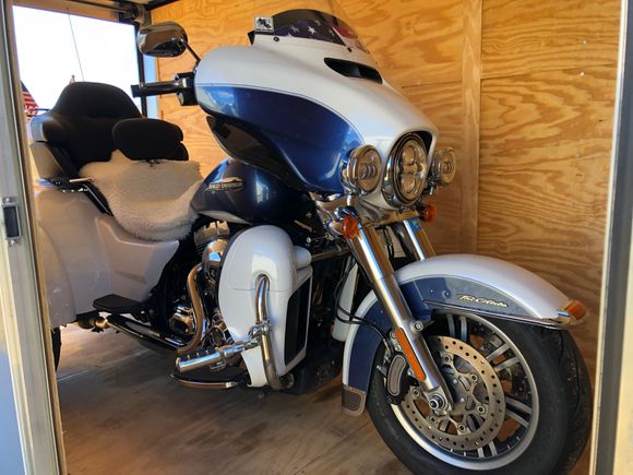 This is about where it rides, maybe a little more forward. 