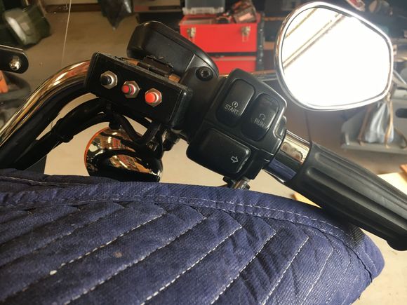 The RH turn signal button is a real PITA to swap