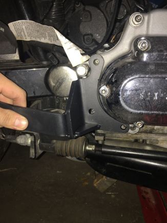 Not far off I was probably thinking of just grinding away at the excess bracket below the top bolt but before I do any hacking I’d like to weigh out all my options. Also wondering if a regular rr3 bracket would fit