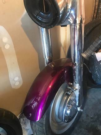 Here is a photo of the front end of it helps any. Thank you