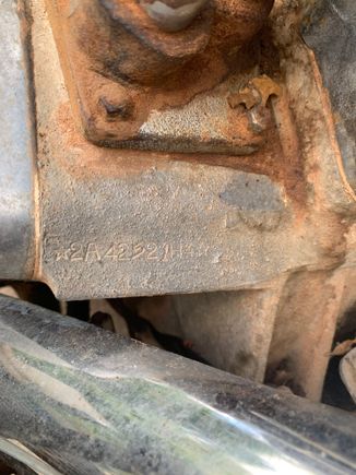 So I believe this matches the number on the sticker