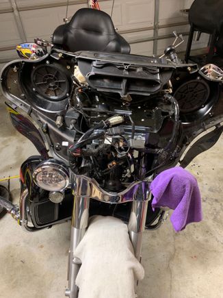 Tore down 