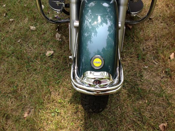 This is what I did,challenge coin but the chip is close enough to center this coverd it