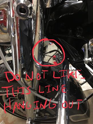 This is with the T installed in the factory position 