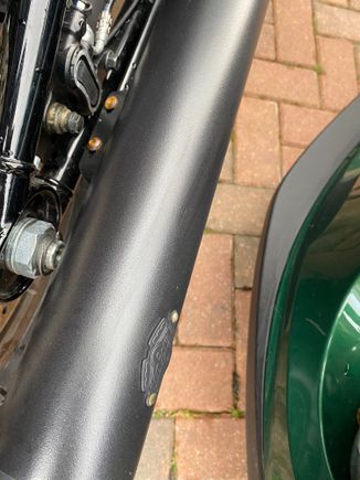 I got caught in a shower for literally 5 minutes, and now the badge rivets and bolts are rusted... not a huge issue but pretty ugly. It’s bubbled the finish on the upper pipe bracket.

Going to contact V&H again.