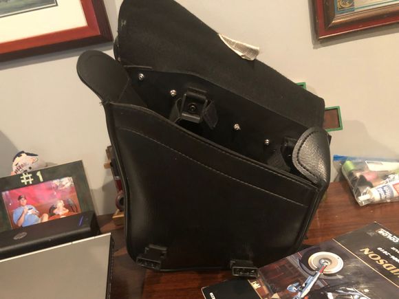 Fully opened, quick release latched