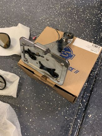 New never mounted- $50. Plus $12.00 to ship call 251-610-8582
Beautiful chrome and LED lights at top