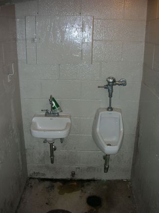 Just thought I'd throw this in here. It's the pisser in the Cubs Dugout at Rigley Field. 