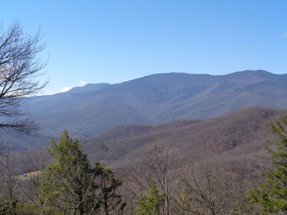 Shot toward Mt. Mitch.