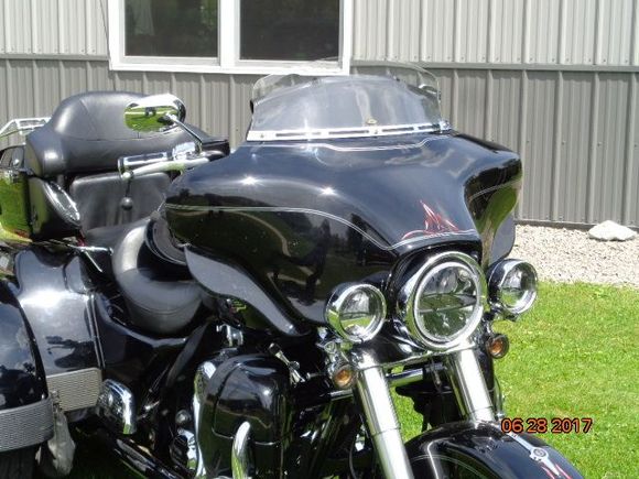Shorty windscreen