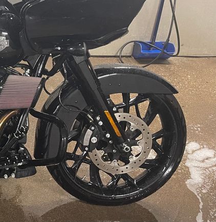 21” 3D SMT Astro front wheel/tire