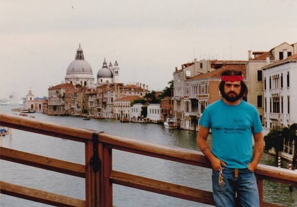 On the Grand Canal in Venice