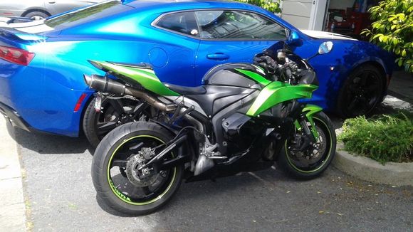 My CBR - best rain bike I've had.