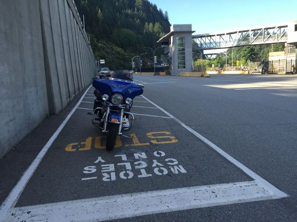 Nice nothing about BC Ferries is that bikes are usually first on and almost always first off.