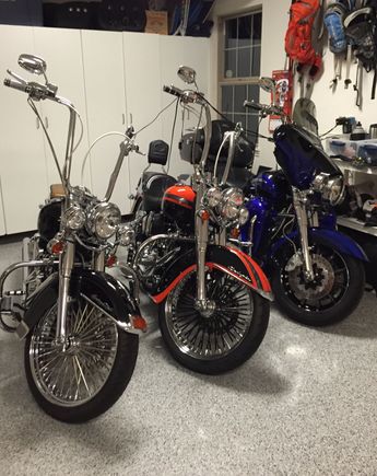 Ape wild!  18" Wild One Chubby Apes, 16" Carlini Flying Apes, and HCC 14" Bagger Apes.