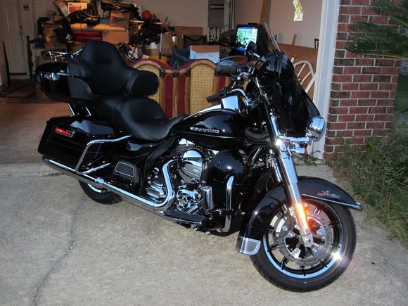 Traded my 2nd FLSTF 2013 Fatboy for my 1st 2014 Ultra Limited. If I knew the EGULs were this much fun and this much more comfortable I would've bought it first! :)