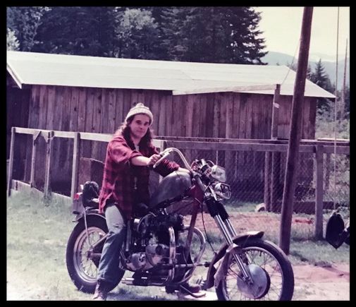My early 70s BritPict… Effen hippie ski bum hipster… of course, the only difference is that I actually was a logger…