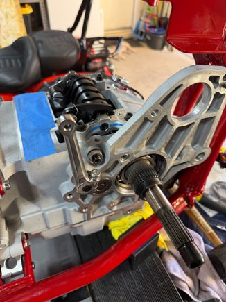 Got the Baker shifter pawl and shifter arm also.  Just weight of the material is almost double stock.  Much stronger steel. Hopefully will never have to worry about the splines stripping. 