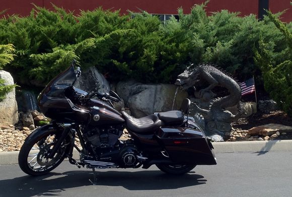 I know its not a softail and I don;t have this bike anymore but Tail of The Dragon HD was still a cool place!
