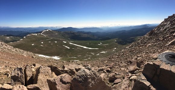 The white way in the background are clouds over Denver. The phone didn't bring it out though.