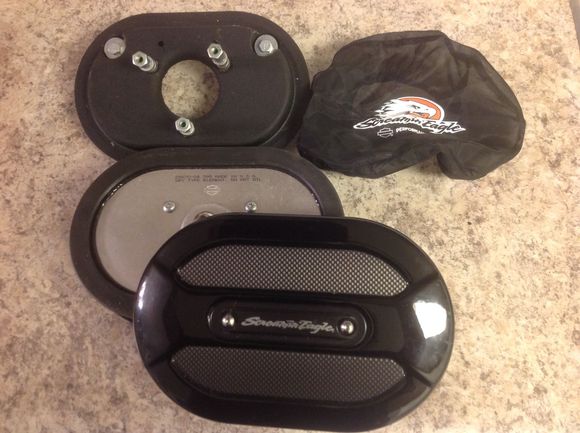 Screaming Eagle high flow breather