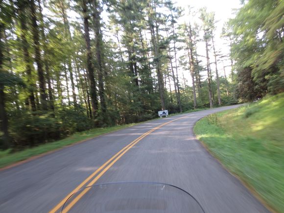 This is where it all starts.  This is the entrance at Cherokee, NC.