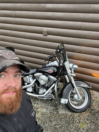 The new addition and my ugly mug!