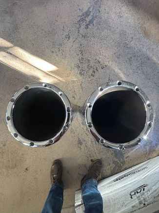 scratches are on the underside you cant see them when installed