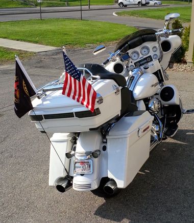 Pro-Pad AirWing Rack mounts with 13" masts (and flags)...
