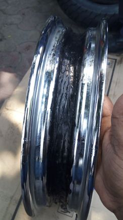 then used a thick layer polyurethane sealant to fill up any leaks and take the air pressure and heat.