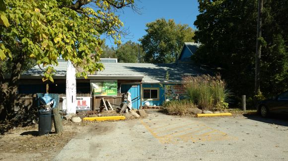 The Burger Barge in East Peoria.