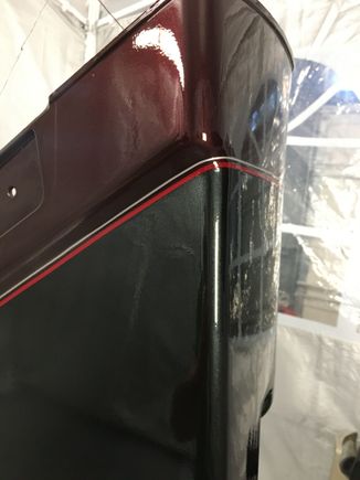 Black Cherry and Black Pearl with Vinyl Pin stripes (1060 Graphics)