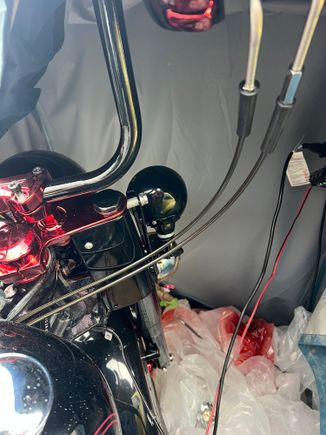 Throttle/idle cables