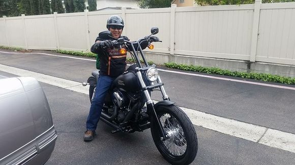 After 10 years with the sportster I upgraded to this 2015 Street Bob