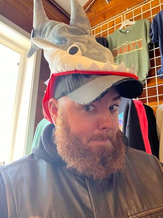 Barely survived this Shark attack at Sharky’s