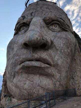 Crazy Horse Memorial is an incredible story and an impressive project.