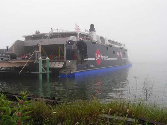 'The Cat', a catamaran ferry that ran from Scarborough Maine to Yarmouth, Nova Scotia.