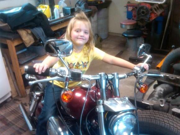 "It'll be a couple more years, kido."