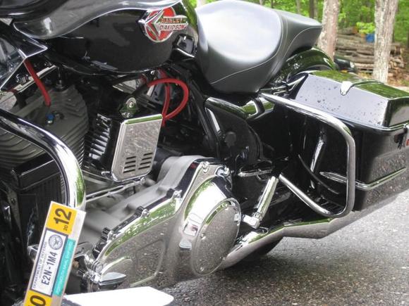 L Side-Jagg Oil Cooler, Sumax bag, MiniBeast Horn