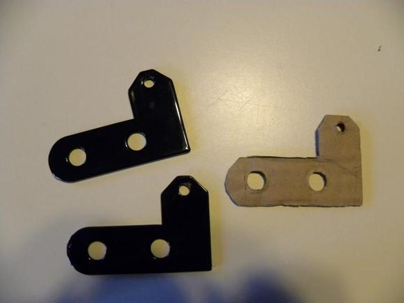 made a template, cut using 3/16 mild steel