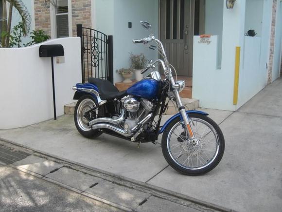 My Bike, My House in Okinawa Japan.