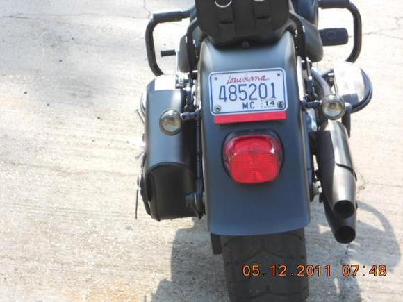 Leather Works 5" swing arm Bag