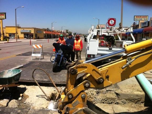 road workers