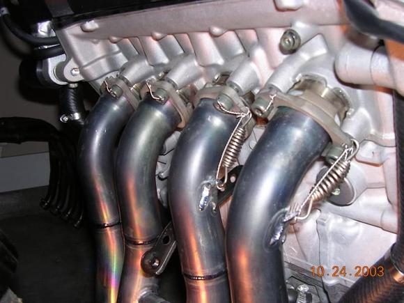 Prepping '02 GSXR 750, Safety Wired Full Titanium "Yosh" 2003