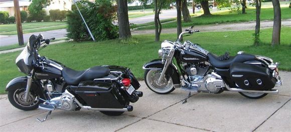 MikeD's ride &amp; Mine '07