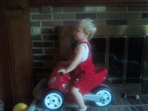 young ones always like sport bikes
